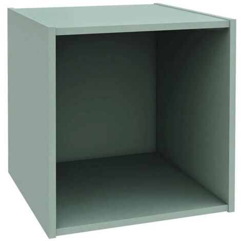 Mensola da parete a cubo multiuso 35x35x35cm Composite Pro YES - Verde (1/5)