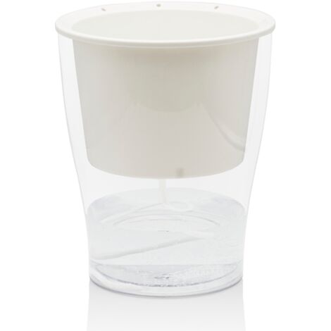 Vaso rotondo autoinnaffiante per piante 17,3x 21,2 Ason Large (1/5)