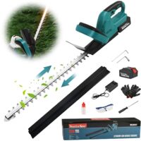 Taille-Haie sans Fil SK5 21V Moteur brushless Lame 53 cm Couleur Bleu 600W