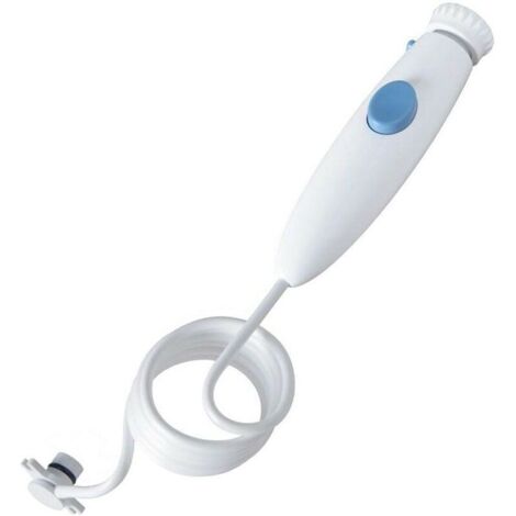 UlisemMANICOTTO/IMPUGNATURA PER TUBO FLESSIBILE PER WATERPIK WP-100 WP-450 WP-660 WP900, Accessori per irrigatore dentale, filo interdentale, tubo flessibile per l'acqua, bianco, un pezzo