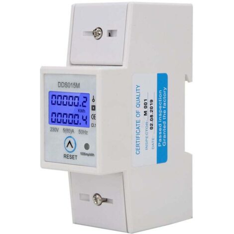 Contatore Energia Digitale PZEM-021: Voltmetro Amperometro Su Guida DIN 80-300V 100A – Monitoraggio Casa