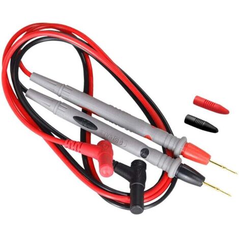 Multimetro Ulisem 1000V 20A, kit di sonde di prova, cavo multimetro in silicone, 1 m, doppio isolamento (1/4)