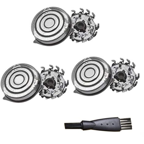 Ulisem Confezione da 3 accessori per il bagno SH50/52 Testine di ricambio per rasoio compatibili con Norelco Serie 5000 (S5xxx), AquaTouch (S5xxx), AquaTouch (AT8xx, AT7xx) e PowerTouch (PT8xx) (1/3)