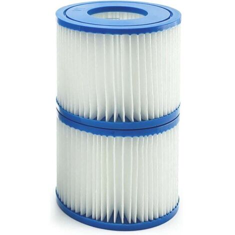 Cartuccia UlisemFiltre VI per Bestway Spa, cartucce filtro di ricambio per Miami Vegas Monaco BW58323, per Bestway 58239 (2 pezzi) (1/4)