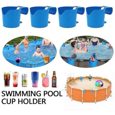 Portabicchieri Ulisem4 Pack per piscine fuori terra, Portabicchieri, Accessori per piscine fuori terra, Portabicchieri in plastica per piscine, 6 giugno 2015 (1/4)
