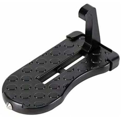 Ulisem Pedale pieghevole per auto universale, pedale con gancio di chiusura per portiera auto, pedale ausiliario con martello di sicurezza (167,5 cm) (1/4)