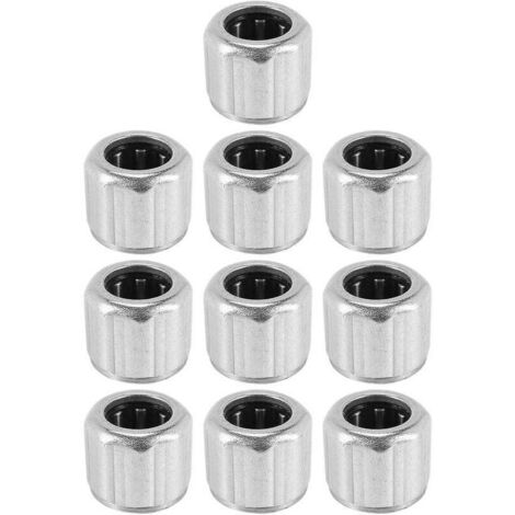 Ulisem10pcs Cuscinetto a rulli ad aghi Hf081412 Anello esterno Ottagono Ago unidirezionale (1/4)