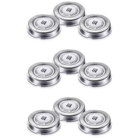 Testine di ricambio per rasoi SH30, 9 pezzi, compatibili con le serie 1000, 2000 e 3000 (1/4)