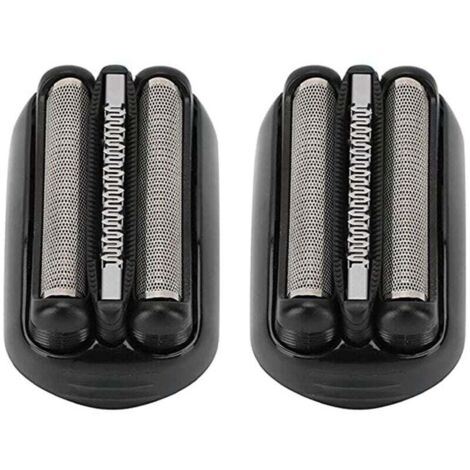 2 testine di ricambio compatibili con i rasoi elettrici della serie 3, modelli 301S, 310S, 320S, 330S, 340S, 360S (1/4)