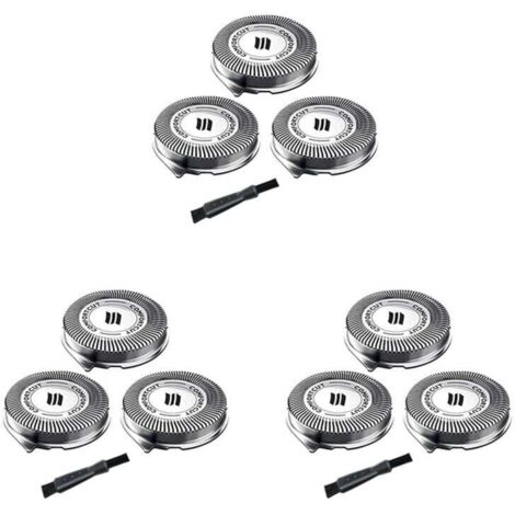 9 testine di ricambio SH30 per lamette da barba serie 3000, 2000 e 1000 (1/4)