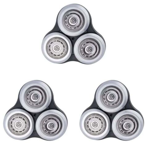 Testine di ricambio SH90 compatibili con i rasoi serie 9000, set da 3 pezzi (1/4)