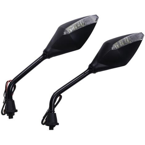 Coppia di indicatori di direzione universali a LED a 5 colori per specchietto retrovisore