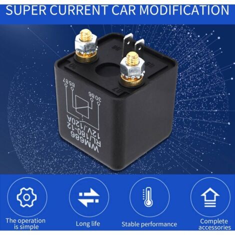 VEVOR Carica Batteria Automotive Kit ricarica divisa Relè Batteria per