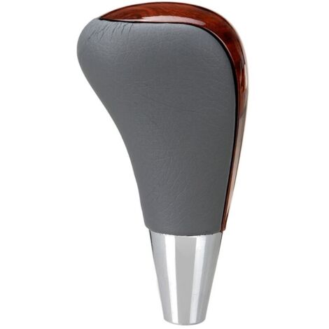 Pomello del cambio in finto legno per Toyota Fortuner - Grigio (1/4)