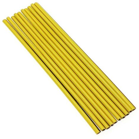 Striscia decorativa da 20 pezzi per climatizzatore auto, accessori per interni auto, striscia decorativa multicolore per la maggior parte delle bocchette dell'aria (galvanica gialla) (1/4)