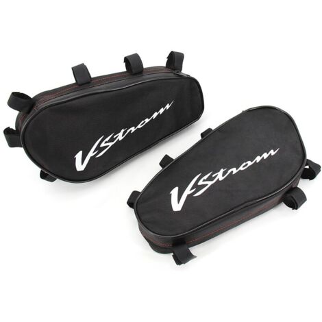 Barra di protezione per telaio moto Borsa di riparazione impermeabile con posizionamento degli attrezzi per V-STROM DL1000 DL 1000 2014-2020 (1/4)