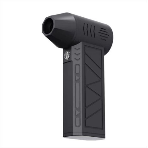 Mini soffiatore d'aria con ugello aggiuntivo, 130.000 giri/min, velocità del vento 39,5 m/s, essiccatore elettrico per polvere