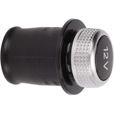 Copertura per presa accendisigari, 12V cromata per auto Copertura antipolvere per presa accendisigari 4H0919311 Ricambio per A3 A4 A6 A7 A8