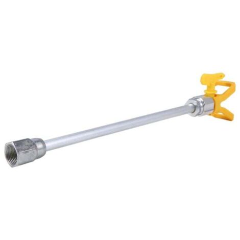 Set di 4 utensili per verniciatura a spruzzo airless con asta di prolunga da 11,8 pollici, ugello di spruzzo 517 e protezione per ugello
