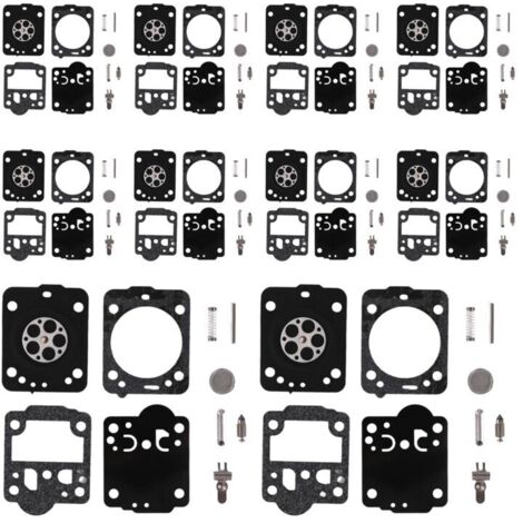 Kit carburatore da 10 pezzi compatibile con gruppo membrana 240 236 235 435 E CS2238 CS2234 RB149 (1/4)