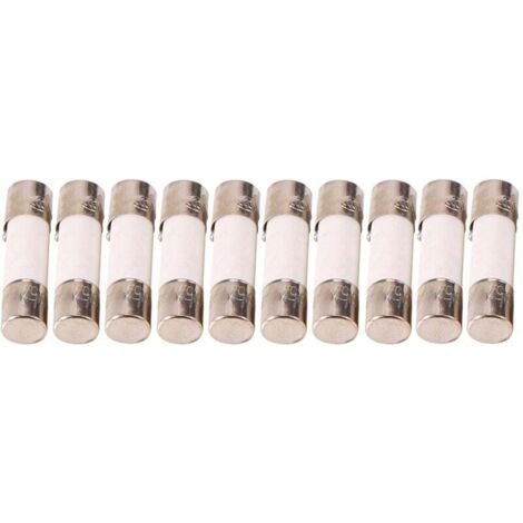 10 pezzi di fusibili in tubo ceramico 5x20mm 250V 0,5A a 500mA di rottura