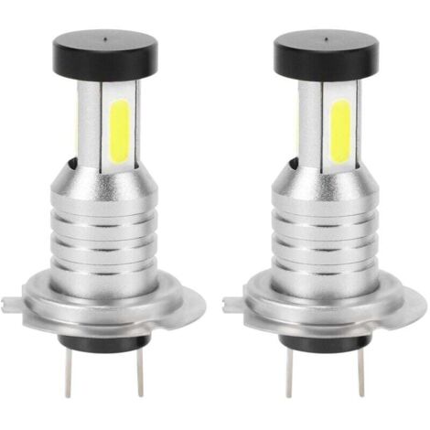 Kit lampadine per fari a LED H7 da 2 pezzi, 100 W, 30000 LM, Super 6000 K bianco