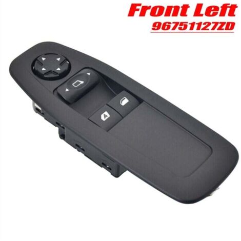 Interruttore elettrico per alzacristalli auto compatibile con Peugeot 208 2008 3008 5008 2018 Nuovo