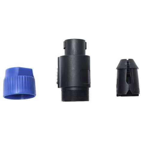 Cavo Per Altoparlanti Professional Speakon - 15,2 Metri, 12 Gauge, Jack 1/4" Maschio, Connettori A Blocco - 4