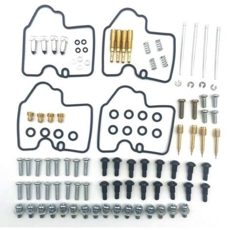 Kit di riparazione carburatore 4 pezzi compatibile con Yamaha YZF R6 600 1999 2000 2001 2002