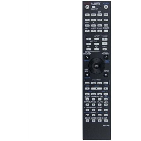 Telecomando sostitutivo AXD7668 per ricevitore AV VSX-1123-K AXD7596 AXD7305 AXD7691 AXD7725 SC-57 SC-55 LX58 A/V (1/4)