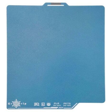 Piastra di costruzione Panda CryoGrip Pro rivestita senza molla in acciaio testurizzato a doppia faccia per stampante 3D P1P P1S A1