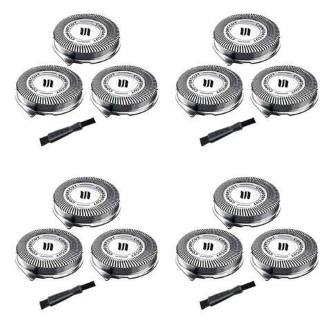 4 testine di ricambio SH30 compatibili con le lamette da barba serie 3000, 2000 e 1000 (1/4)