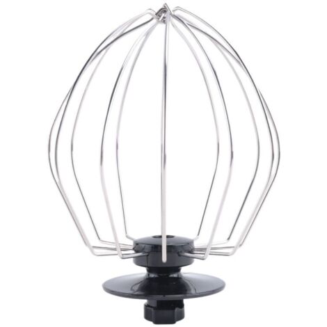 Frusta a palloncino in acciaio inossidabile per impastatrice, utensile da cucina, crema pasticcera, farina per torte