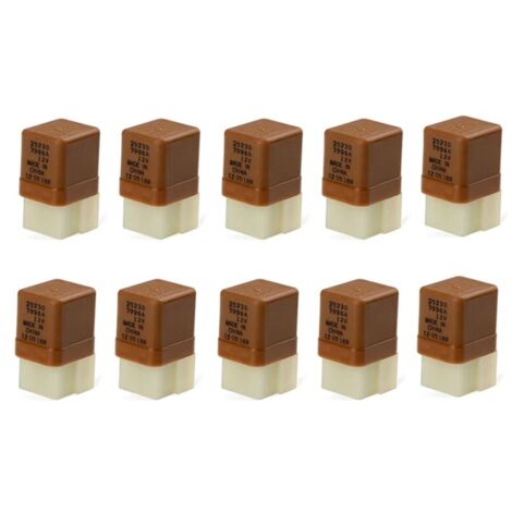 10 pezzi nuovi relè per auto a 6 pin 12 V per vari modelli 25230-7996A 25230-79963 25230-C9963 25230 7996A (1/4)