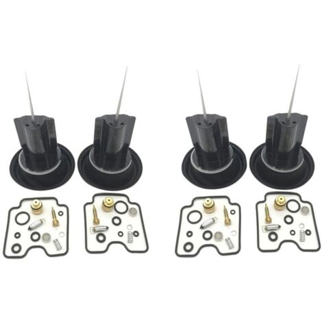 Kit di riparazione del carburatore per motociclette, 4 set, membrana, pistone, parti del carburatore (1/4)