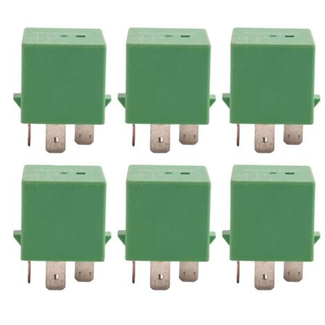 Relè ventola radiatore verde a 5 pin da 12 V 35 A compatibile con 206, 207, 306, 307, 406, 407 e 807