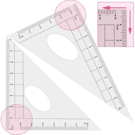 Studenti Disegno geometrico Righello Funzione matematica Righello Apprendimento Strumento di