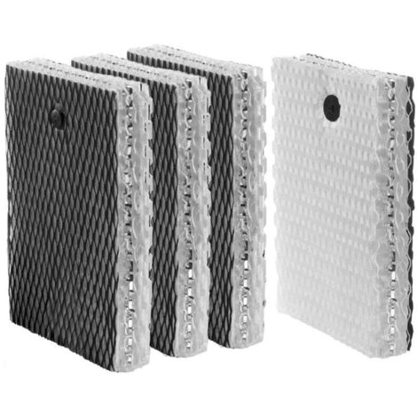 Filtro a stoppino HWF100 per umidificatore E Ricambi per umidificatori HWF100-UC3 BWF100 - Confezione da 4 (1/4)