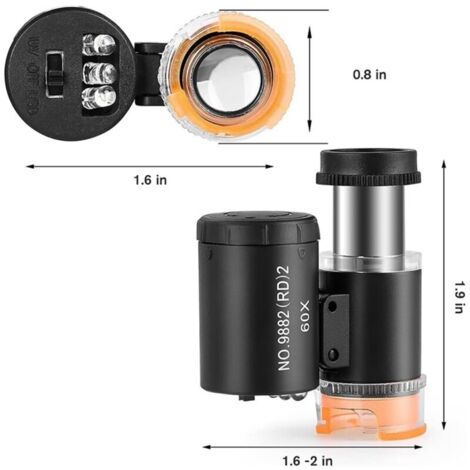 Mini Specchio Pieghevole Portatile In Metallo Con Lente D'ingrandimento 1X/2X – Colore Rame Rosso Antico, Perfetto Per Trucco E Viaggi