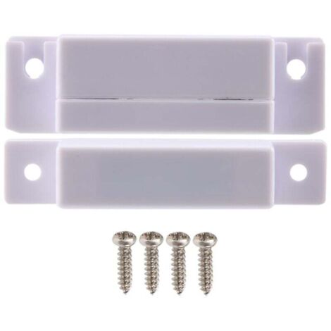 Interruttore di allarme con sensore magnetico per porta/finestra bianco