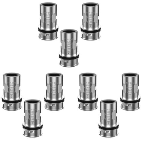 Confezione da 9 bobine TPP DM2 Mesh, resistenza 0,2 ohm, DL, 40-60 W, per Drag 3 X Plus S Pro Pod Mod, TPP-DM2