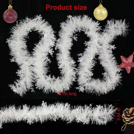 Hyakoz Decorazioni Natalizie per Porta, Babbo Natale Renne Sfondo Port