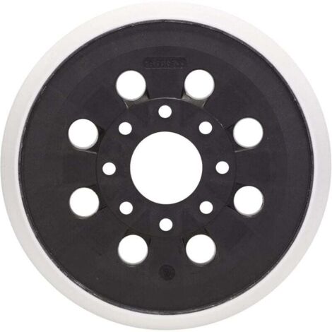 Platorello abrasivo compatibile Bosch PEX 220 A GEX 125-1 AE PEX 220 AE Disco abrasivo e lucidante con velcro, 8 fori