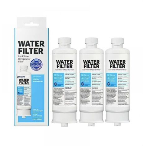 Vtizikl Lot de 3 Filtre à eau pour réfrigérateur DA97-17376B 300 gallons pour DA97-08006C HAF-Qin/EXP (1/4)