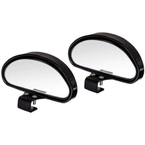 Vtizikl Retroviseur Conduite Accompagnée Retroviseur Angle Mort Miroir D'angle Mort RéTroviseur Conduite Accompagnée pour Tous Les Voitures- Miroir Convexe Angle réglable (2Pcs) (1/4)