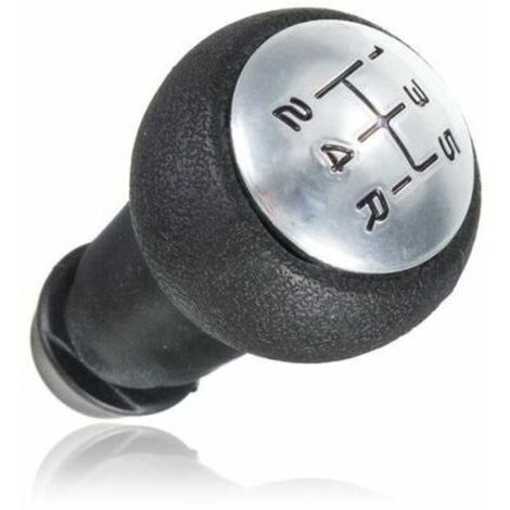 Pomello del cambio manuale cromato per Peugeot 106, 206, 306, 406, 107, 207, 307, 407 (1/4)