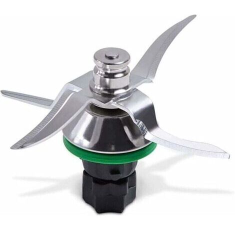 Lama di ricambio per Vorwerk Thermomix TM31, guarnizione inclusa (guarnizione verde)