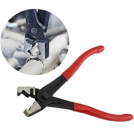 Pinze per fascette stringitubo tipo Click & Click-R per strumenti di riparazione di fascette stringitubo per autoveicoli, fascette per cuffie CV