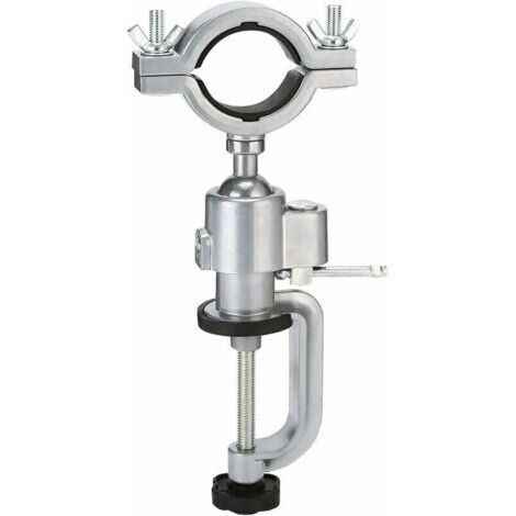 -Supporto per trapano elettrico a 360 gradi - Supporto multifunzionale per la riparazione di trapani rotativi, utilizzabile con modelli Dremel, per l'edilizia e la lavorazione dei metalli.