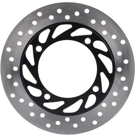 Disco freno per moto, dissipatore di calore, rotore di 4 mm di spessore, argento e nero, per manutenzione (1/5)
